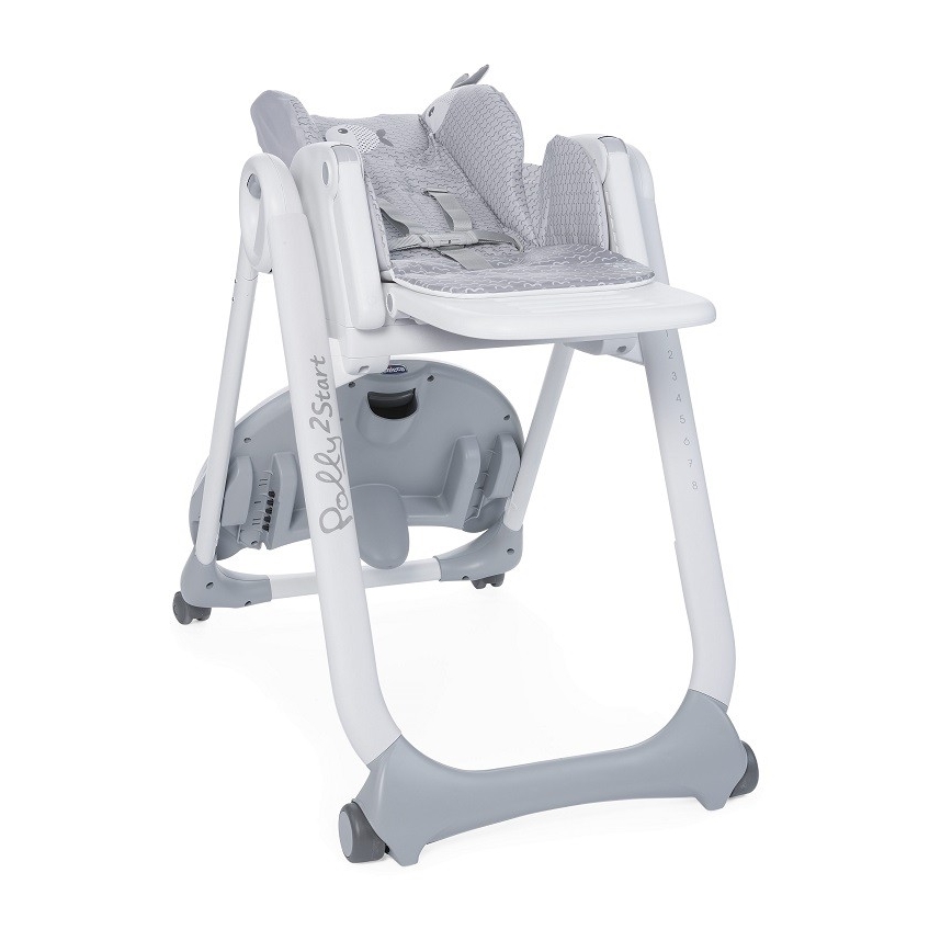 Chicco - Children's dining chair Polly2Start - Dots