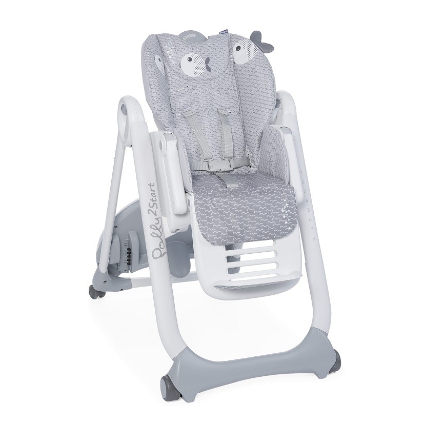 Chicco - Children's dining chair Polly2Start - Dots