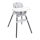 Chicco - Children's dining chair ZEST 3in1 white/grey