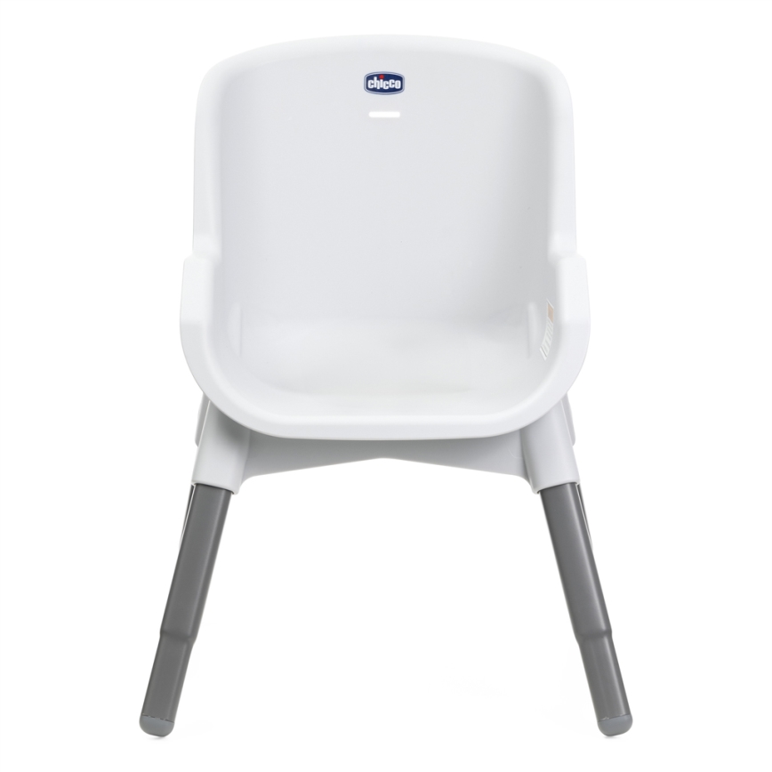 Chicco - Children's dining chair ZEST 3in1 white/grey