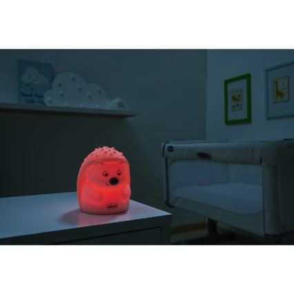 Chicco - Children's night lamp SWEET LIGHTS hedgehog