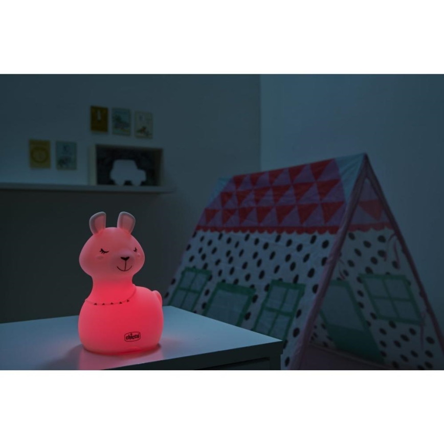 Chicco - Children's night lamp SWEET LIGHTS llama