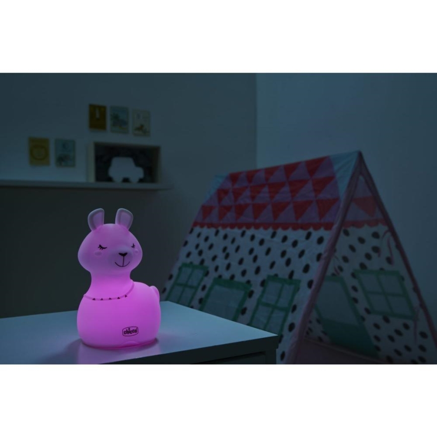 Chicco - Children's night lamp SWEET LIGHTS llama