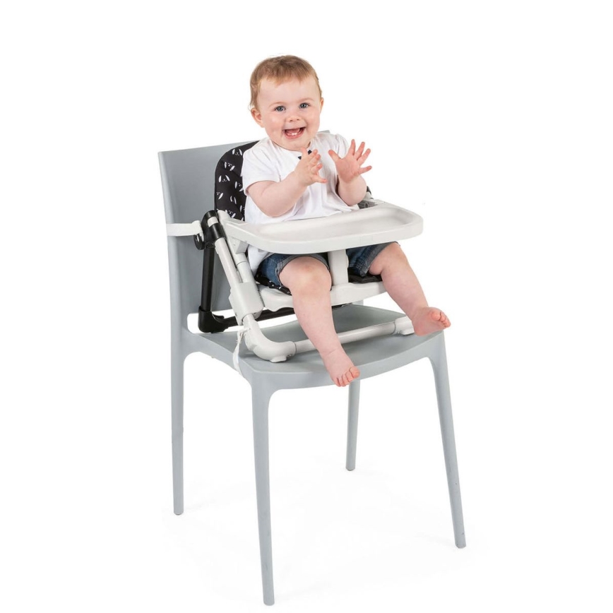 Chicco - Children's portable chair booster seat CHAIRY black