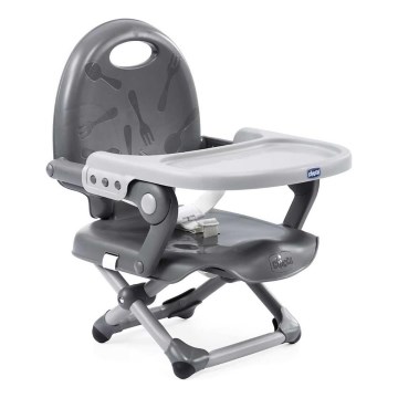 Chicco - Children's portable chair booster seat POCKET SNACK grey