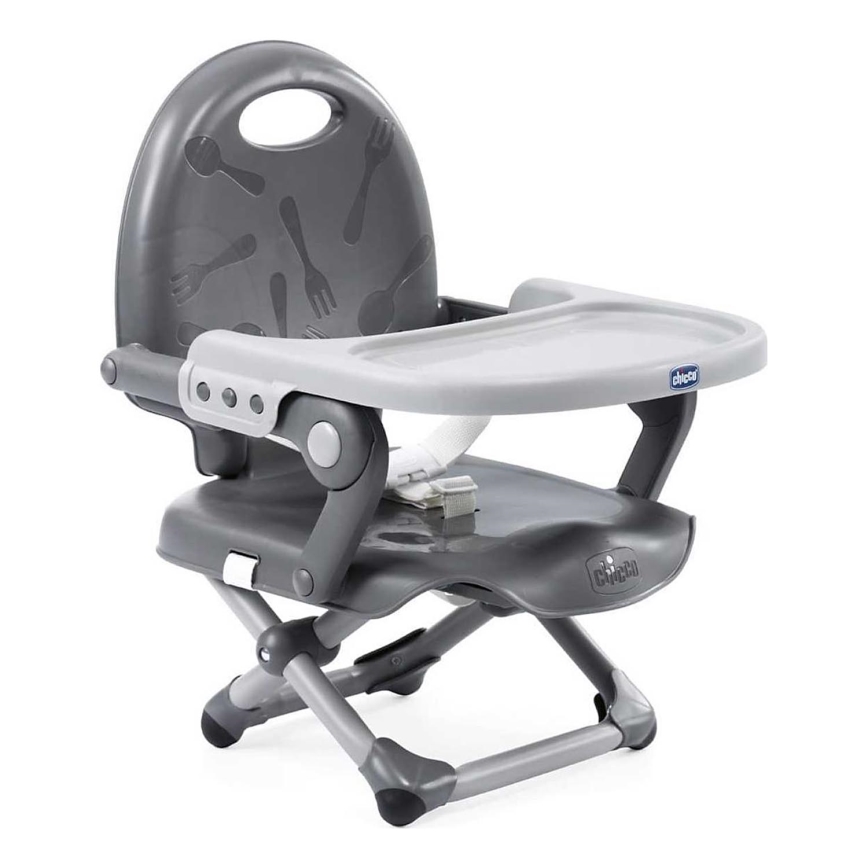 Chicco - Children's portable chair booster seat POCKET SNACK grey