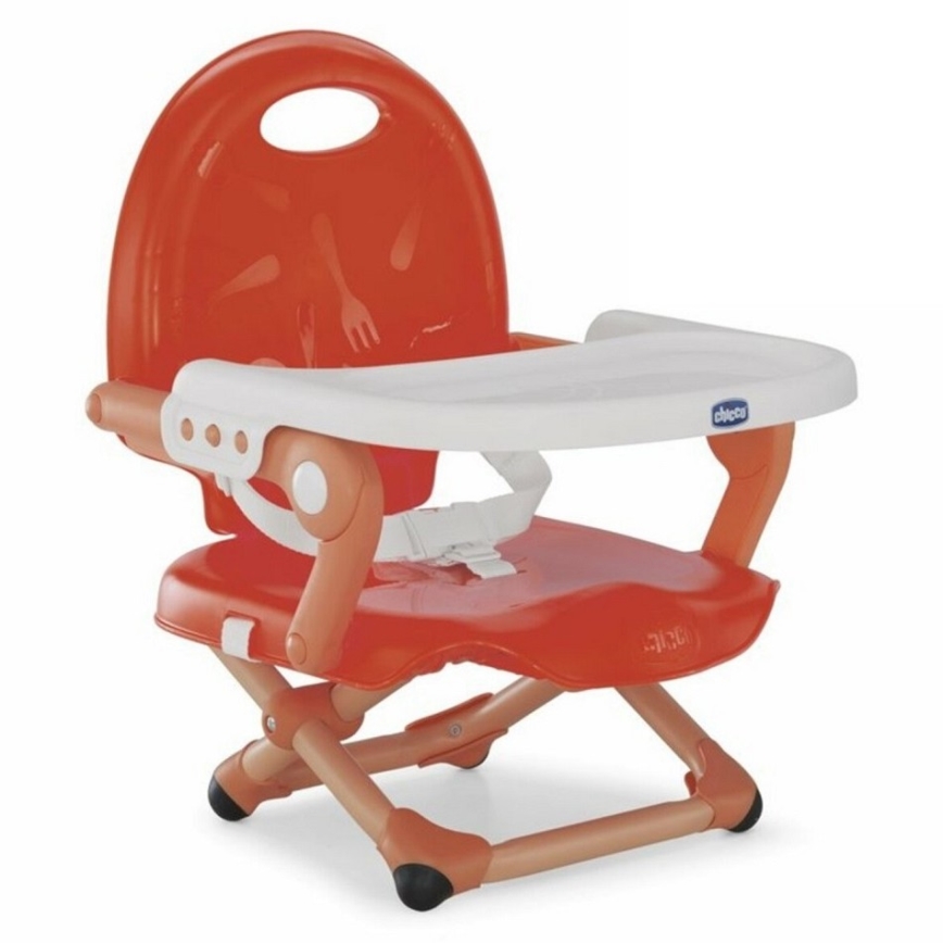 Chicco - Children's portable chair booster seat POCKET SNACK red