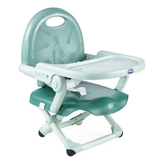 Chicco - Children's portable chair booster seat POCKET SNACK turquoise