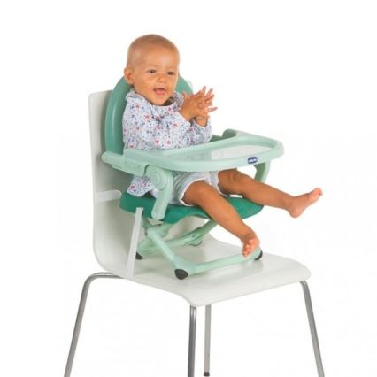 Chicco - Children's portable chair booster seat POCKET SNACK turquoise