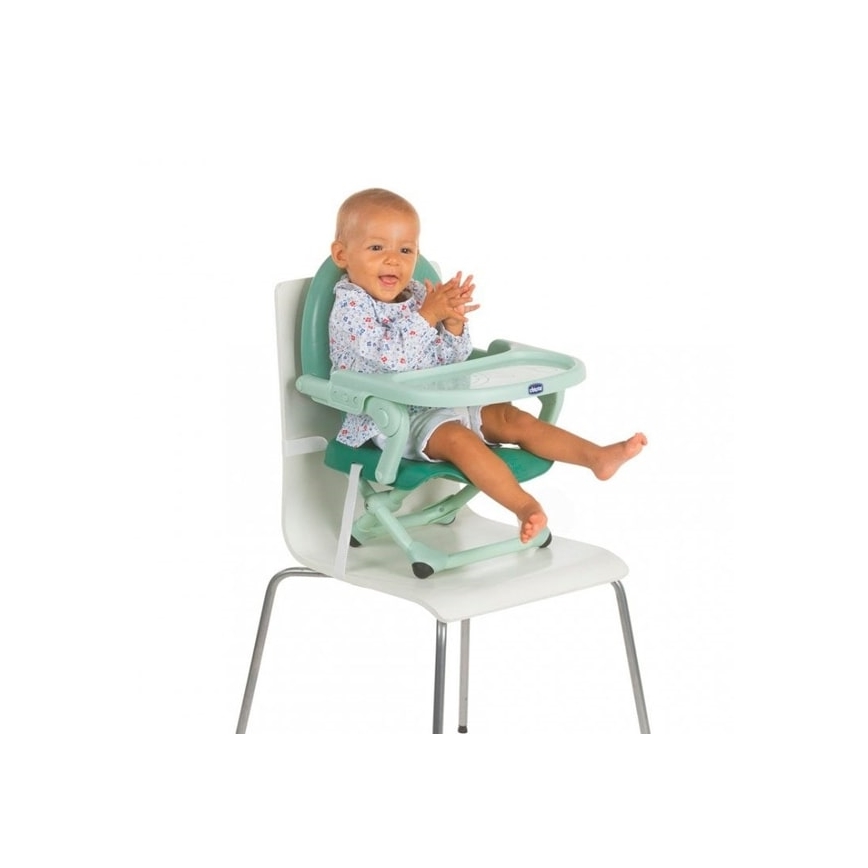 Chicco - Children's portable chair booster seat POCKET SNACK turquoise