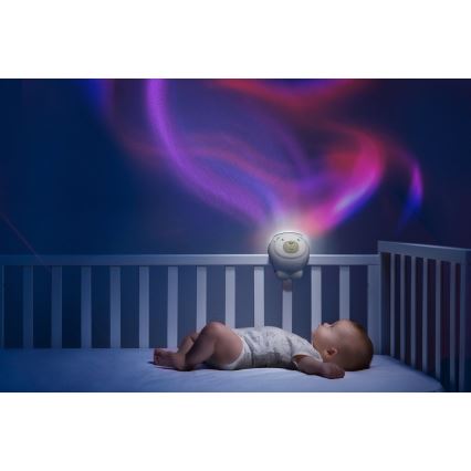 Chicco - Children's projector 2in1 POLAR BEAR beige