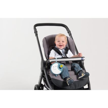 Chicco - Crib mobile with melody 3in1 NEXT2DREAMS 3xAA blue
