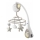 Chicco - Crib mobile with melody 3in1 NEXT2DREAMS 3xAA grey