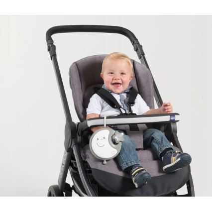 Chicco - Crib mobile with melody 3in1 NEXT2DREAMS 3xAA grey