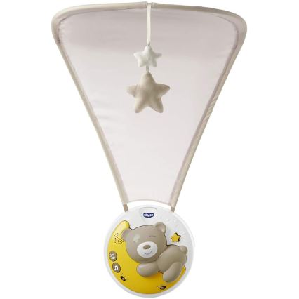 Chicco - Crib projector with melody 3in1 NEXT2MOON grey