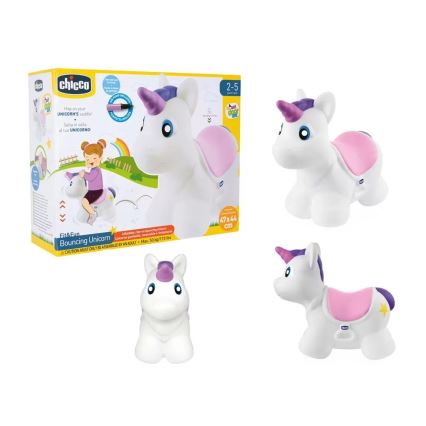 Chicco - Inflatable bouncer UNICORN