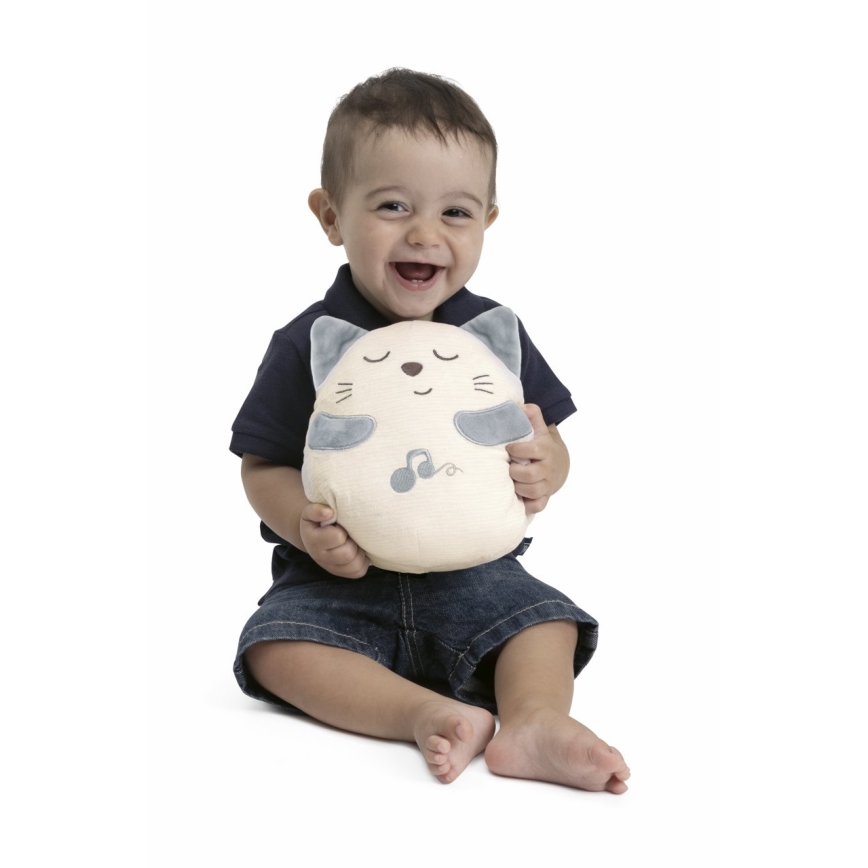 Chicco - Interactive plush toy cat