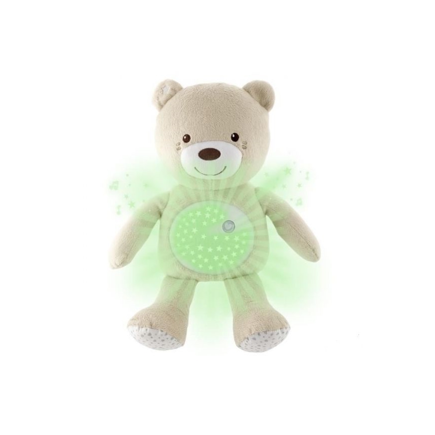 Chicco - Projector with melody BABY BEAR 3xAAA beige