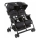 Chicco - Stroller for twins OHLALA TWIN Black Night black