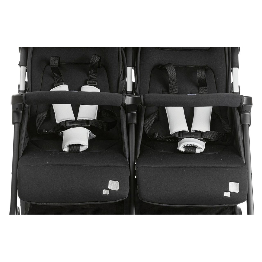 Chicco - Stroller for twins OHLALA TWIN Black Night black