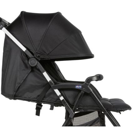 Chicco - Stroller for twins OHLALA TWIN Black Night black