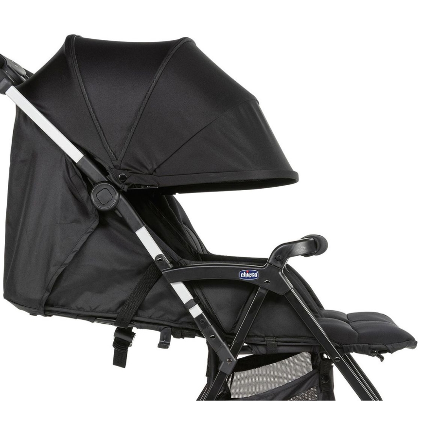 Chicco - Stroller for twins OHLALA TWIN Black Night black