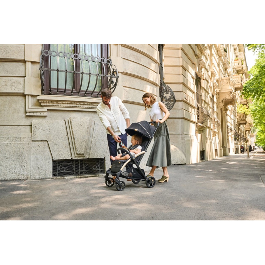 Chicco - Stroller GOODY XPLUS Black Re_Lux Eco+