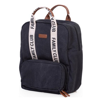 Childhome - Changing backpack FAMILY CLUB black