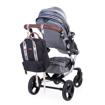 Childhome - Changing backpack FAMILY CLUB black
