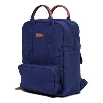 Childhome - Changing backpack FAMILY CLUB blue
