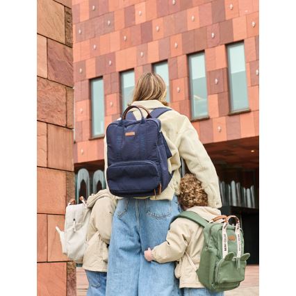 Childhome - Changing backpack FAMILY CLUB blue