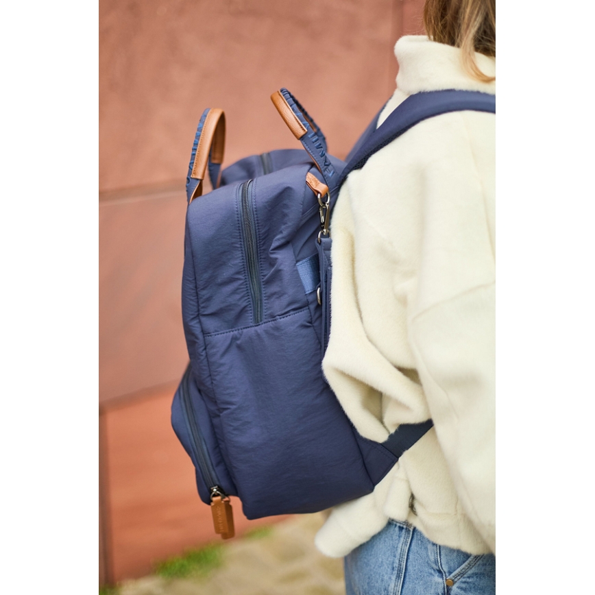 Childhome - Changing backpack FAMILY CLUB blue