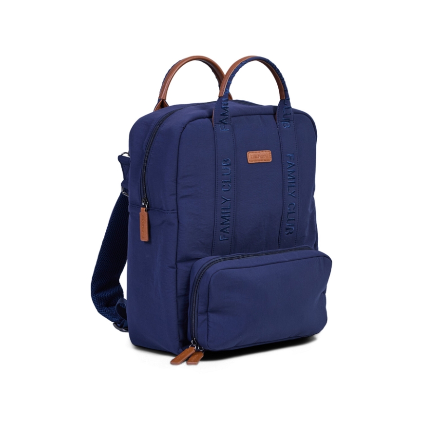 Childhome - Changing backpack FAMILY CLUB blue