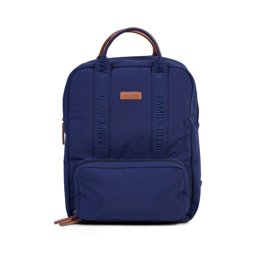 Childhome - Changing backpack FAMILY CLUB blue