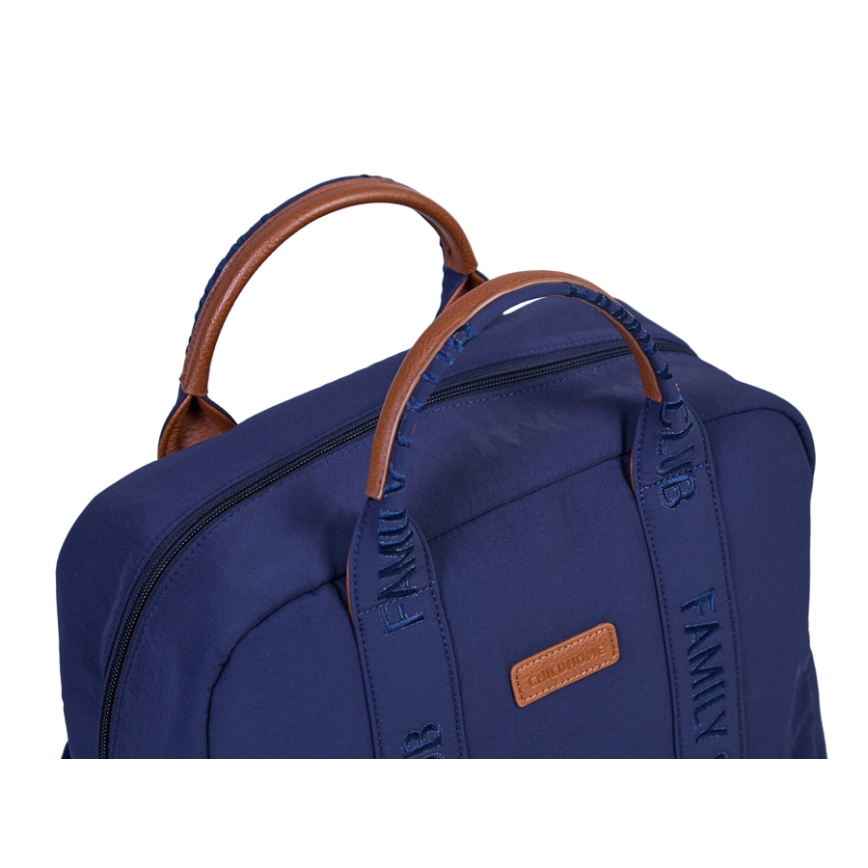 Childhome - Changing backpack FAMILY CLUB blue
