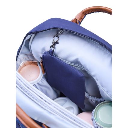 Childhome - Changing backpack FAMILY CLUB blue