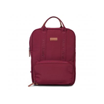 Childhome - Changing backpack FAMILY CLUB red