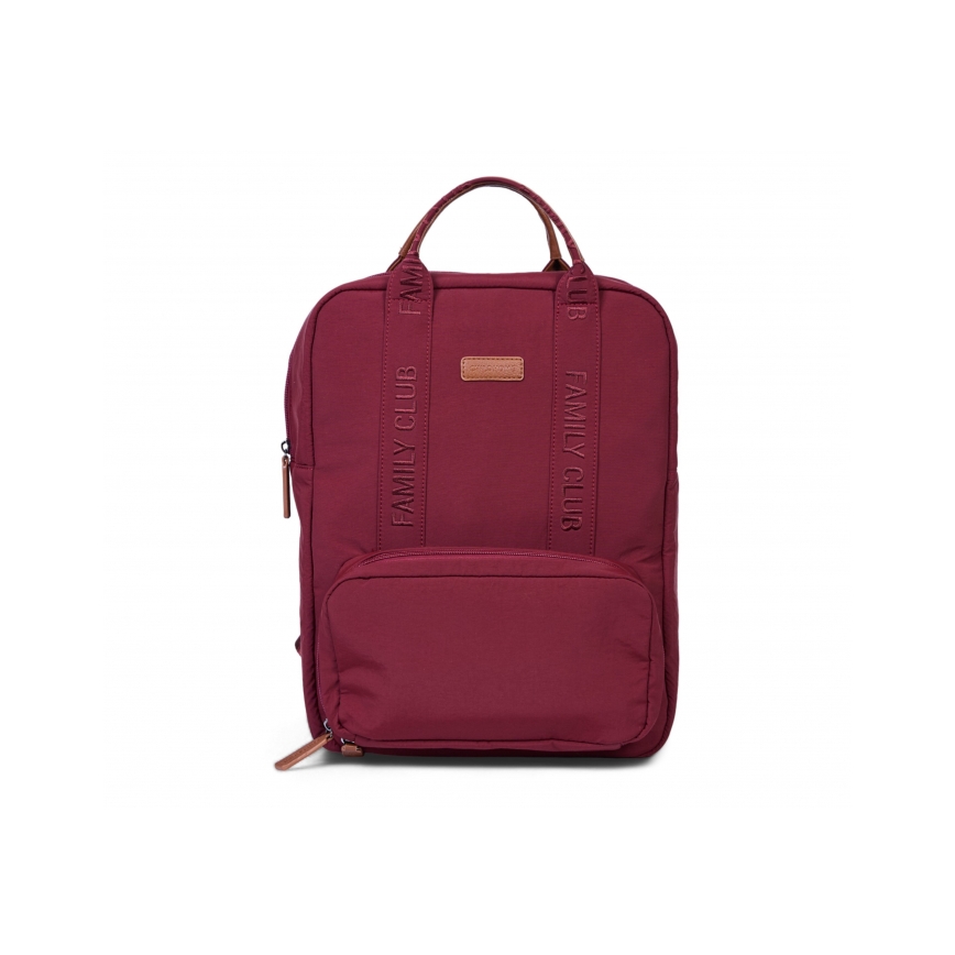 Childhome - Changing backpack FAMILY CLUB red