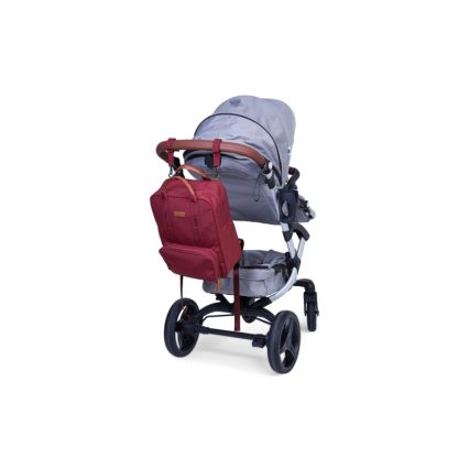 Childhome - Changing backpack FAMILY CLUB red