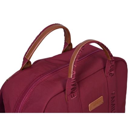Childhome - Changing backpack FAMILY CLUB red