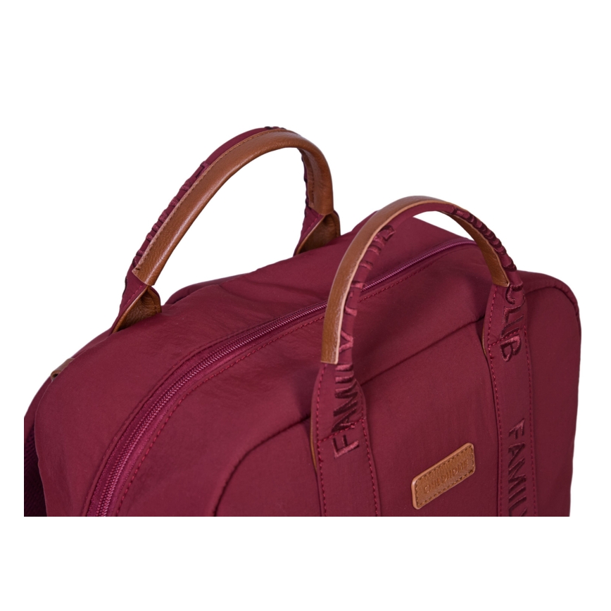 Childhome - Changing backpack FAMILY CLUB red