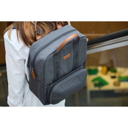 Childhome - Changing backpack FAMILY CLUB SIGNATURE grey