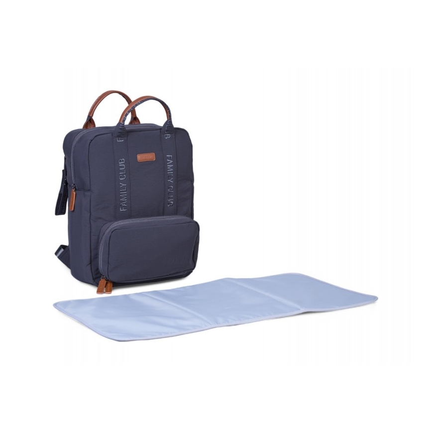 Childhome - Changing backpack FAMILY CLUB SIGNATURE grey