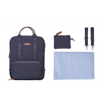 Childhome - Changing backpack FAMILY CLUB SIGNATURE grey