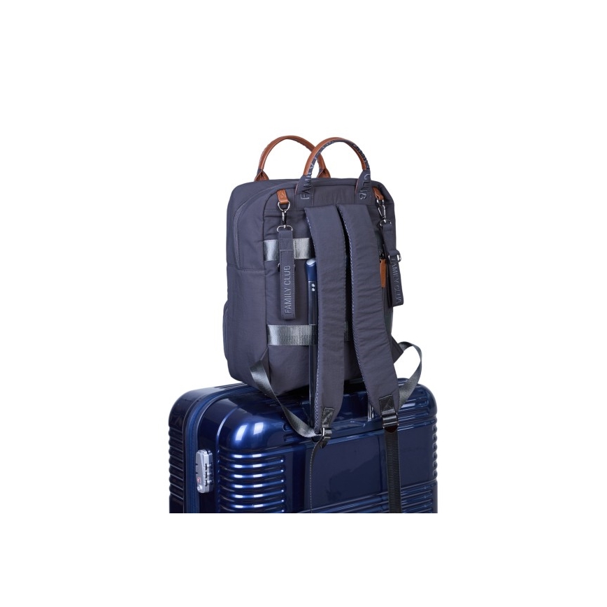 Childhome - Changing backpack FAMILY CLUB SIGNATURE grey