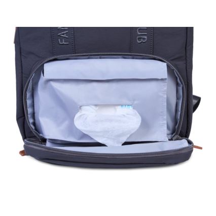 Childhome - Changing backpack FAMILY CLUB SIGNATURE grey