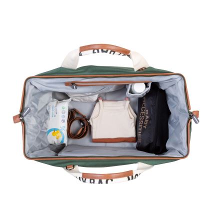 Childhome - Changing bag MOMMY BAG green