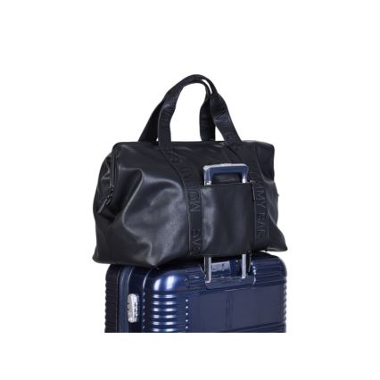 Childhome - Changing bag MOMMY BAG LEATHER black