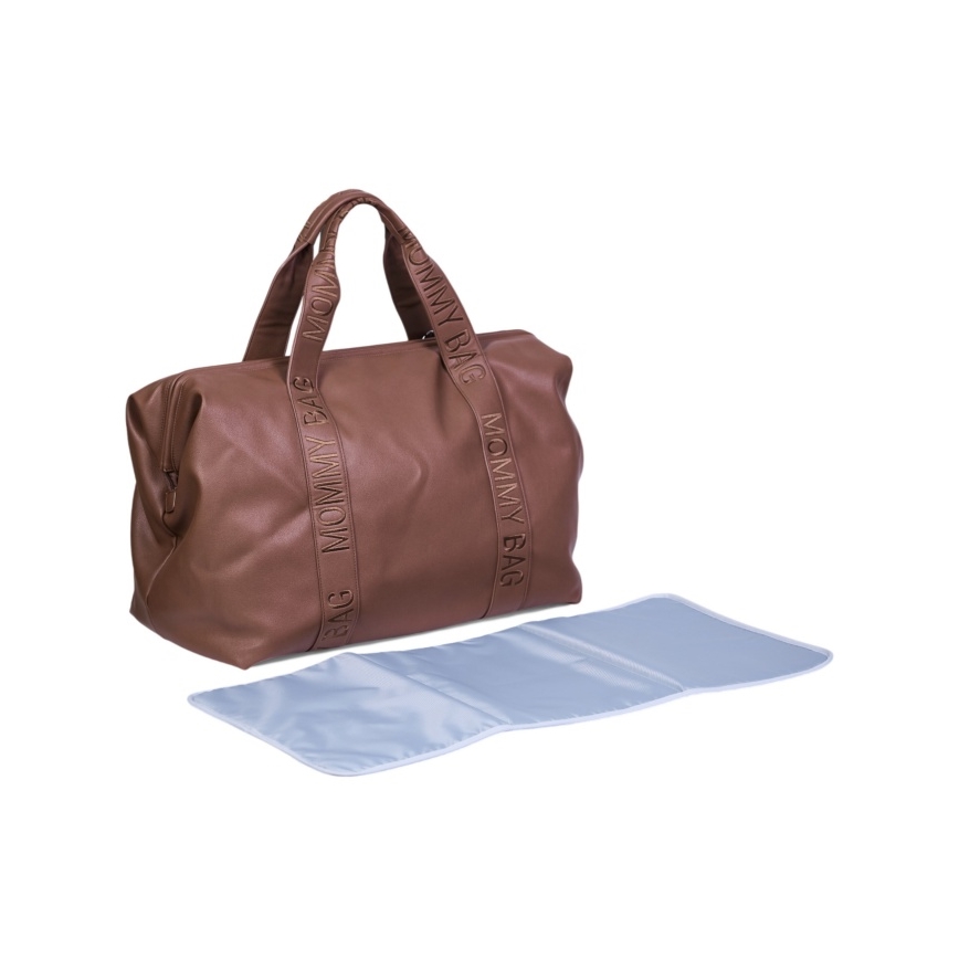 Childhome - Changing bag MOMMY BAG LEATHER brown