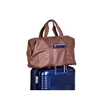 Childhome - Changing bag MOMMY BAG LEATHER brown